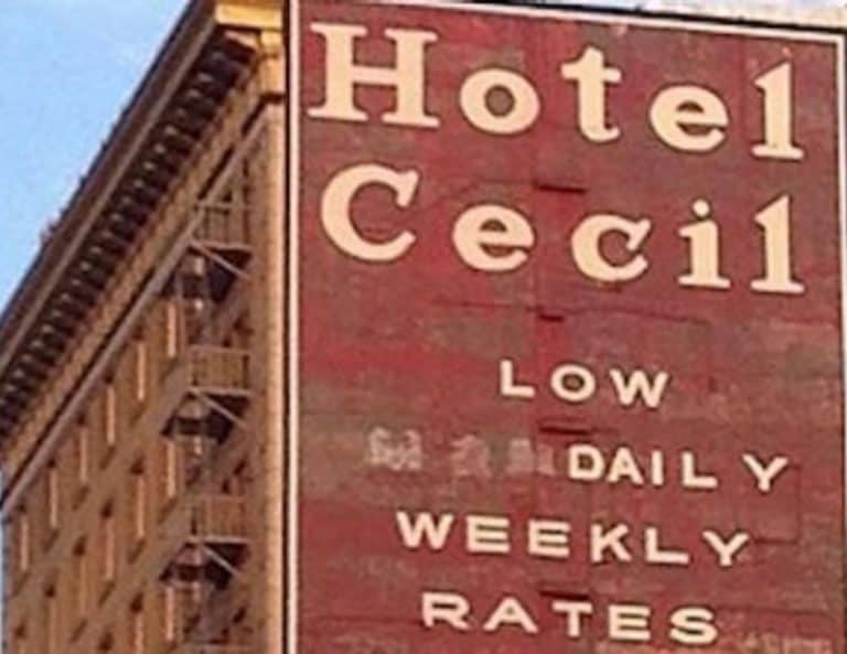 Where Is The Cecil Hotel Located?